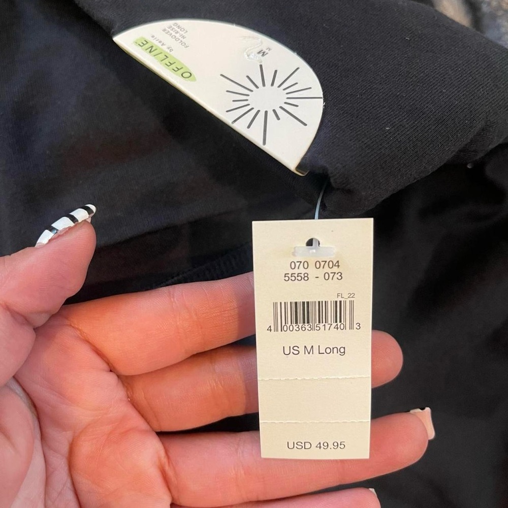 (4 pieces) Aerie Offline OG Super Flare Foldover Hi-Rise Leggings - Picture 6 of 8